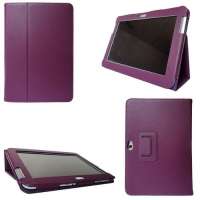 Чехол для планшета Samsung Galaxy Note N8000/N8020 кожа фиолетовый
