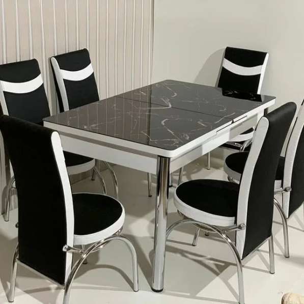 Кухонные столы и стулья в фото 4