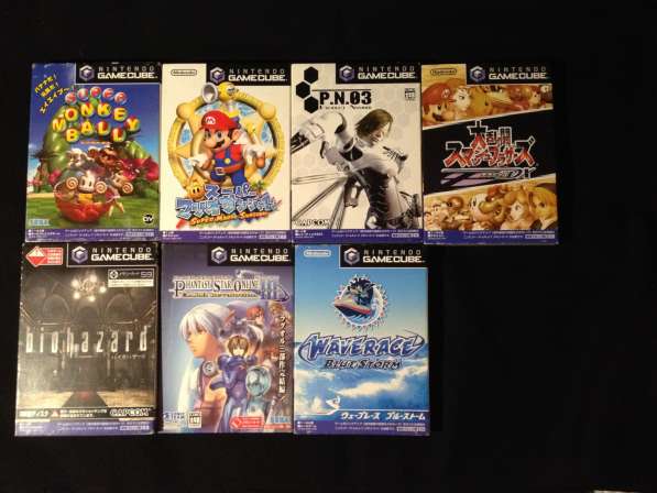 Игры для GameCube NTSC Japan
