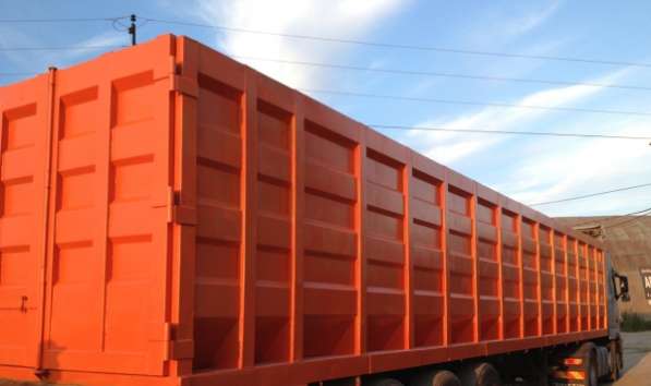Полуприцеп металовоз ломовоз перевозка лома 80 кубов,45 тн на пневмоподвеске SAF в Екатеринбурге