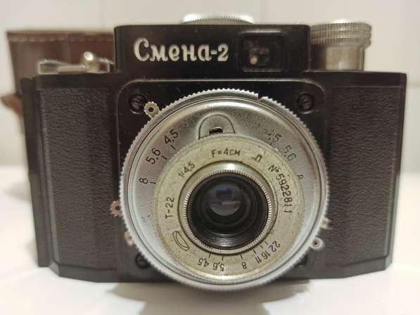 Фотоаппарат Смена-2. Сделано в СССР в Москве