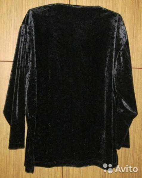 Блузка рубашка женская чёрная 50-52 размер в Сыктывкаре фото 4