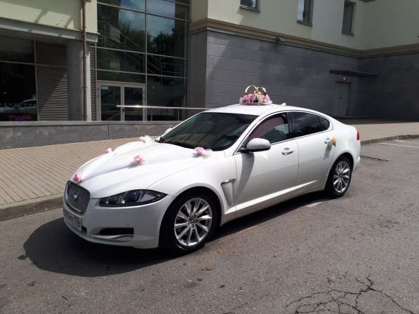 Автомобиль на свадьбу, автомобиль Ягуар с водителем в Москве фото 12