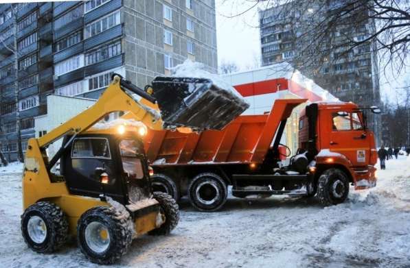 Уборка и вывоз снега. Аренда услуги спецтехники