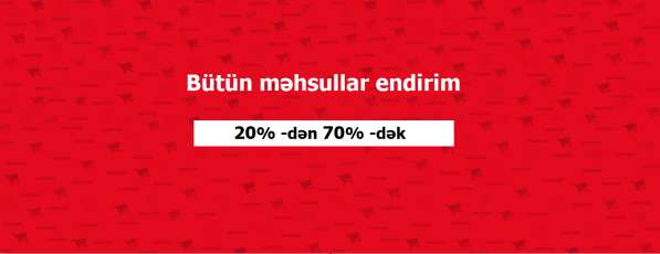 Online mağazanın bütün mallari