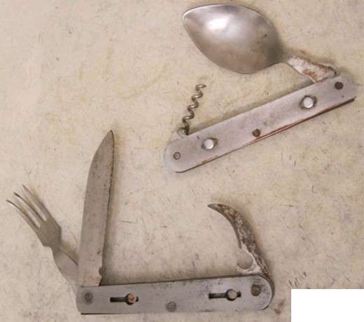 Набор для туриста нож вилка открывашка СССР в Сыктывкаре