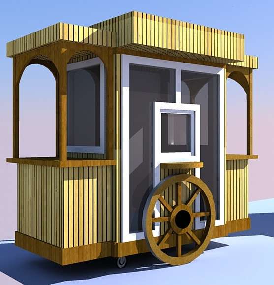 Изготовления киоска-карета от производителя в Ростове-на-Дону