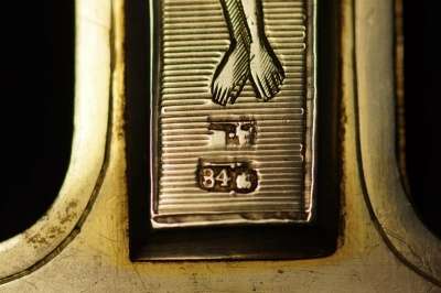 Крест напрестольный серебряный. Россия, Москва, 1880-е гг в Санкт-Петербурге