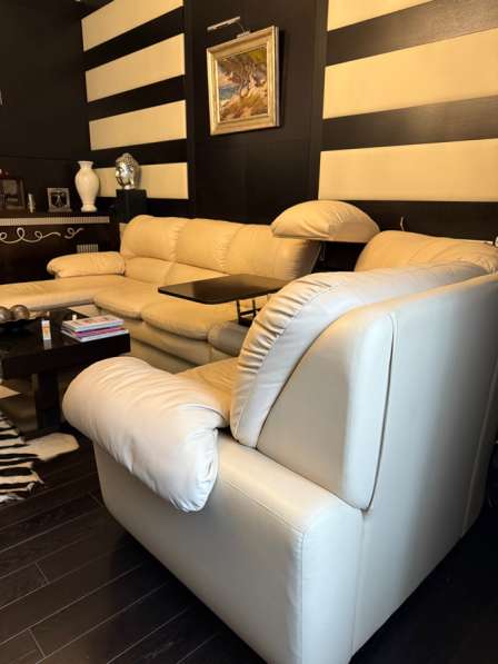 Диван натуральная кожа в Москве фото 3