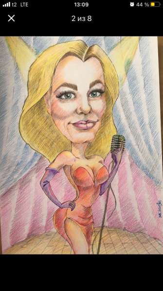 Шарж по фотографии в Сергиевом Посаде фото 7