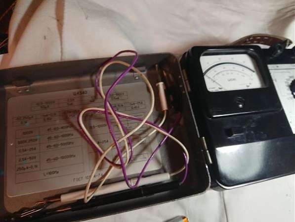 Прибор Ц4340 - аналоговый тестер в Челябинске фото 5