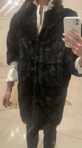 Шуба Норковая черная