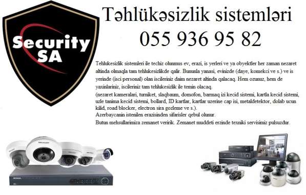 ❈ Tehlukesizlik kameralarinin satisi ❈ 