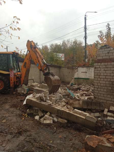 Демонтажные работы; снос домов, строений; вывоз мусора в Костроме фото 14
