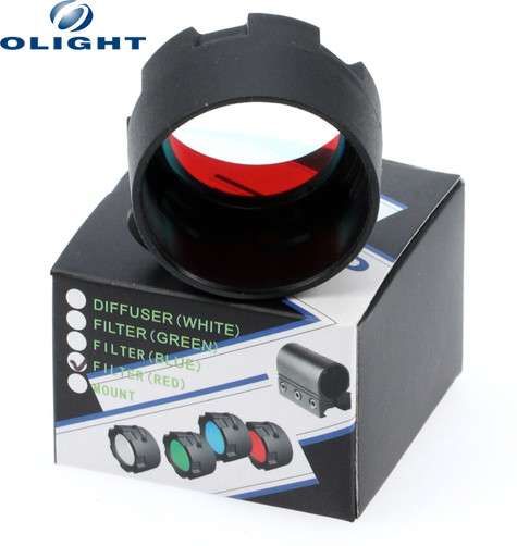 Olight Фильтр красный для фонарей Olight M22 / M21 в Москве фото 3