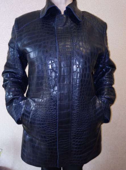 Куртка из кожи крокодила в Москве фото 14