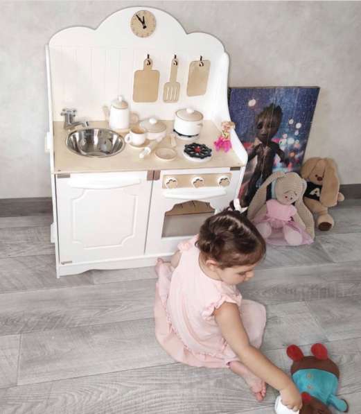 Кухня для детей деревянная «Сканди Мими» в Москве фото 5