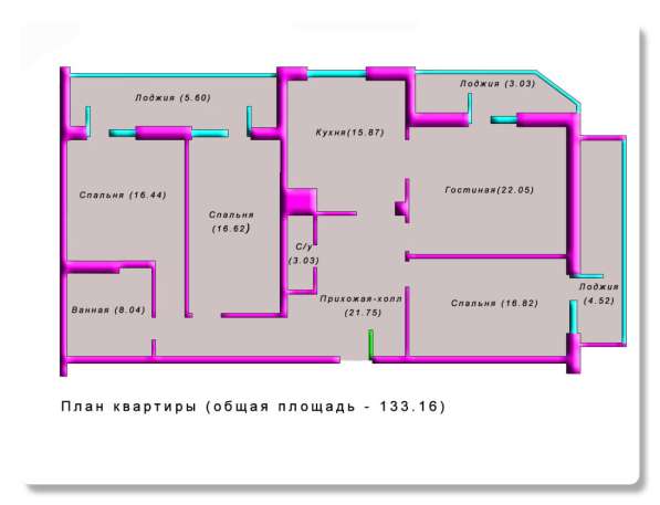 Продаю 4-х комнатную квартиру, Санкт-Петербург, ЖК Доминанта в Санкт-Петербурге фото 6