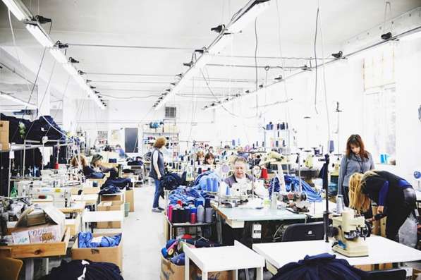 Фабрика изготовления мужской одежды