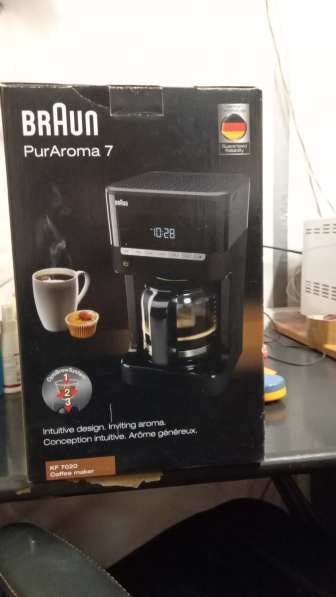 Кофеварка капельная Braun KF 7020 Pur Aroma 7