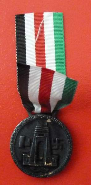 Италия Итало-германская медаль За Африканскую кампанию в Орле фото 14