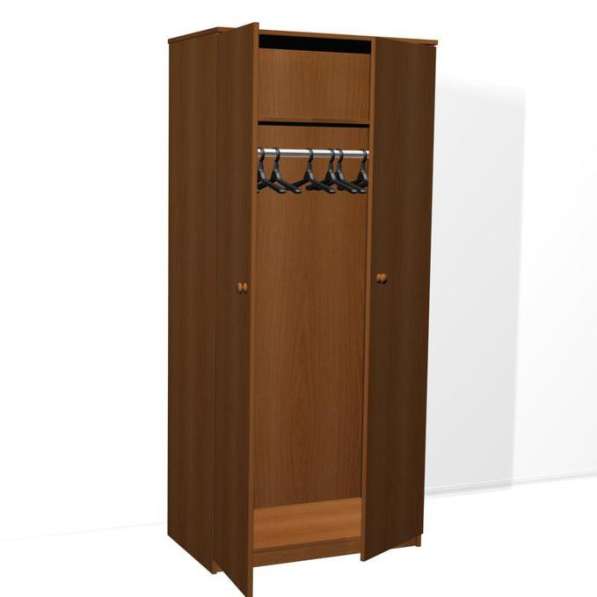 Шкаф для одежды ДСП двухстворчатый, шкафы для одежды