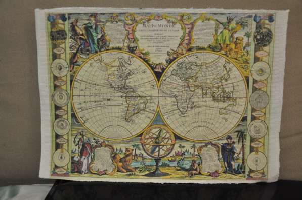 Старинные гравюры и географические карты 14-17 веков