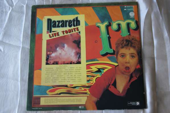 NAZARETH-1981- 2LP. Made In W. Germany в Москве фото 6
