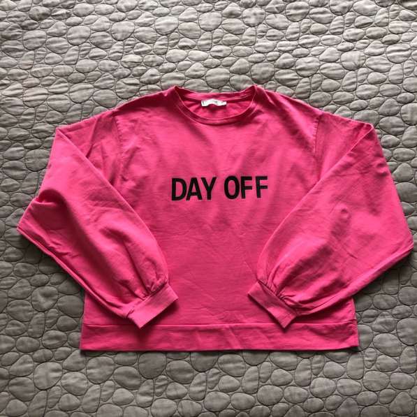 Розовый свитшот Day off женский mango