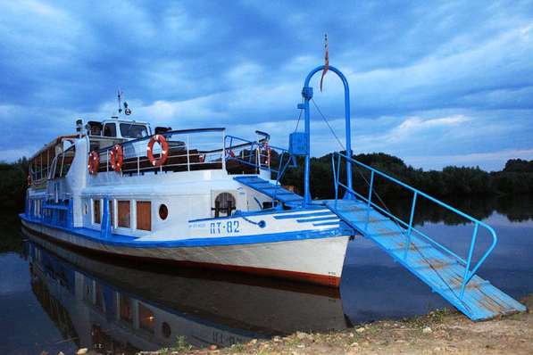 Прогулки на теплоходе по реке Оке в Рязани фото 22