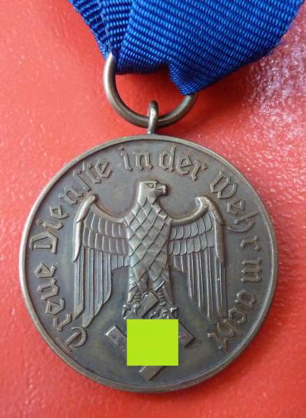 Германия 3 рейх Медаль 12 лет выслуги в Вермахте в Орле фото 6