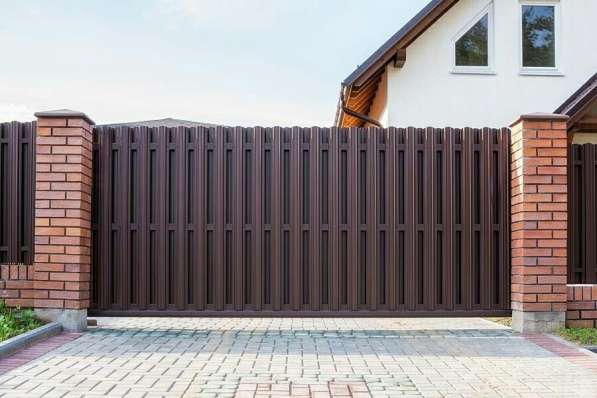 Откатные ворота в Ногинске в Ногинске фото 21