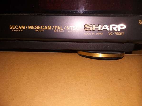 Видеомагнитофон sharp vc-790et, как новый в коробке, Япония в фото 3