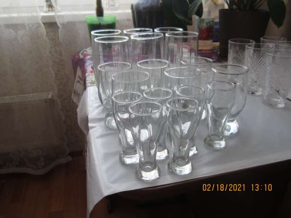 Посуда стаканы фужеры рюмки в Перми фото 4