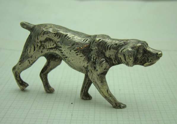 Фигурка литая, миниатюра Собака (V079) в Москве фото 4