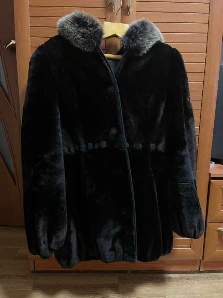 Шуба из мутона