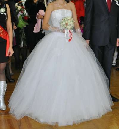 свадебное платье Размер: 42–44 (S) в Краснодаре фото 3