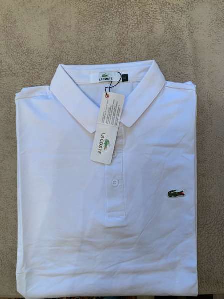 Футболка Lacoste polo в Москве фото 4