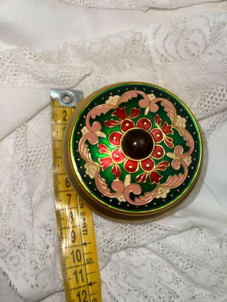 Шкатулка пудреница СССР в Москве фото 3