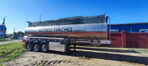 Полуприцеп цистерна-бензовоз ShengRun SKW9402GYYA алюминиевы в Благовещенске фото 6