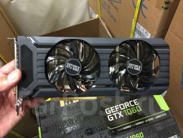 Видеокарта 1060 6gb gtx