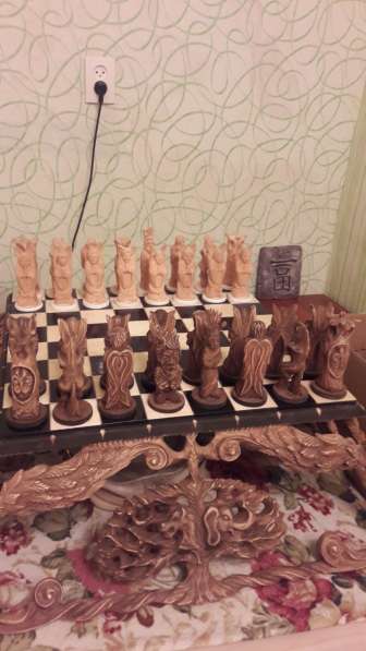 Продам шахматы ручной работы из кедра в Сочи фото 3