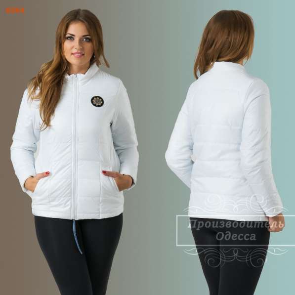 Куртка женская большого размера в фото 6