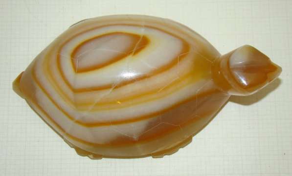 Фигурка пресс-папье из камня Черепаха (V704) в Москве фото 4