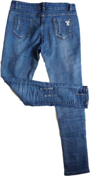 Летние джинсы в фото 12