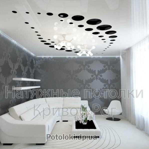 Натяжные потолки кривой рог в фото 7