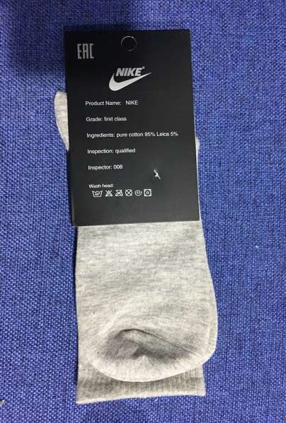 Носки Nike высокие в Москве фото 4