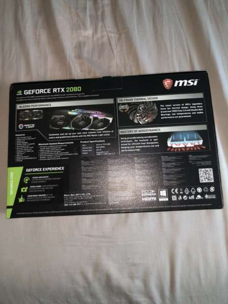 Видеокарта MSI NVIDIA GeForce RTX 2080 Gaming X Trio 8 ГБ в Воронеже