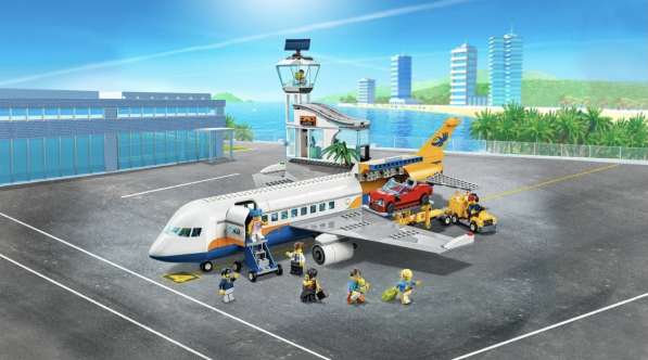 LEGO City Airport 60262 Пассажирский самолёт в Москве