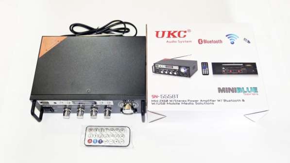 Усилитель UKC SN-555BT - USB, SD-карта, MP3 в фото 5